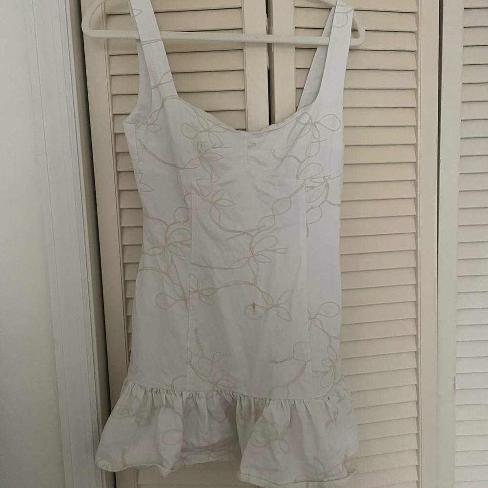 Hello Molly White Mini Dress